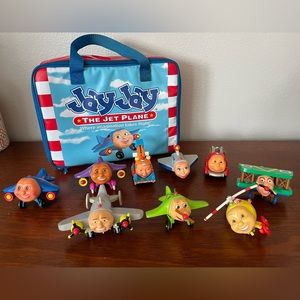Jay jay the jet plane set (yellow helicopter broken)